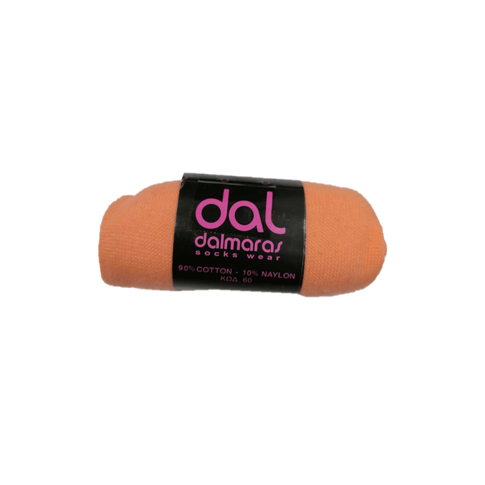 Dal-60-Γυναικεία-Κάλτσα-Ρολάκι-πορτοκαλί