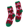 IDER Χριστουγεννιάτικες Κάλτσες Σπιτιού με ABS Ελαφάκια